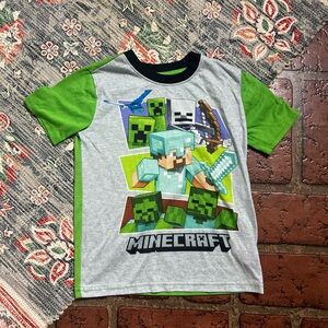 Minecraft pajama top